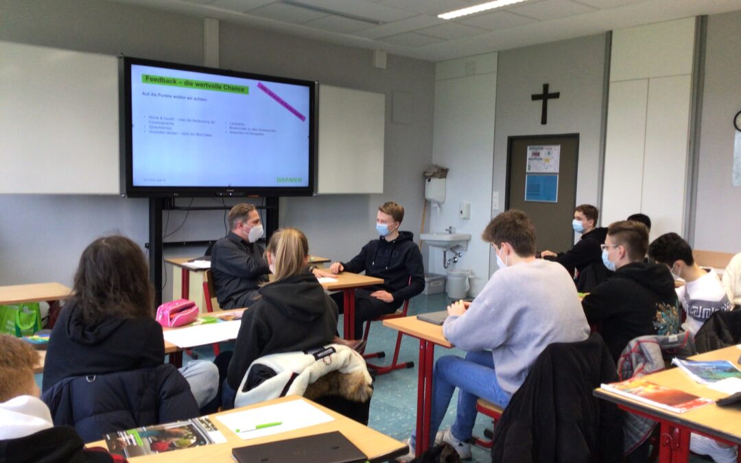 Bewerbungstraining in Jahrgang 12