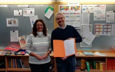 Herr Meyer-Berg seit 25 Jahren im Schuldienst