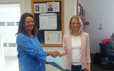 Frau Herbst seit 25 Jahren im Schuldienst