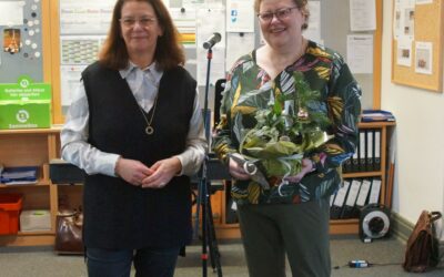 Verabschiedung einer überaus beliebten Sekretärin