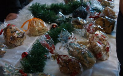 Keksverkauf für Haiti