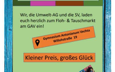 Floh- und Tauschmarkt am 10. April