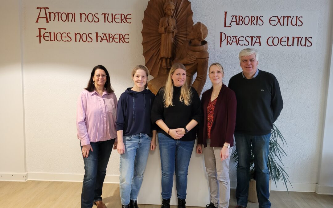 Frau Bernecker verabschiedet