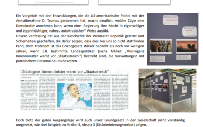 Ausstellung der Courage-AG